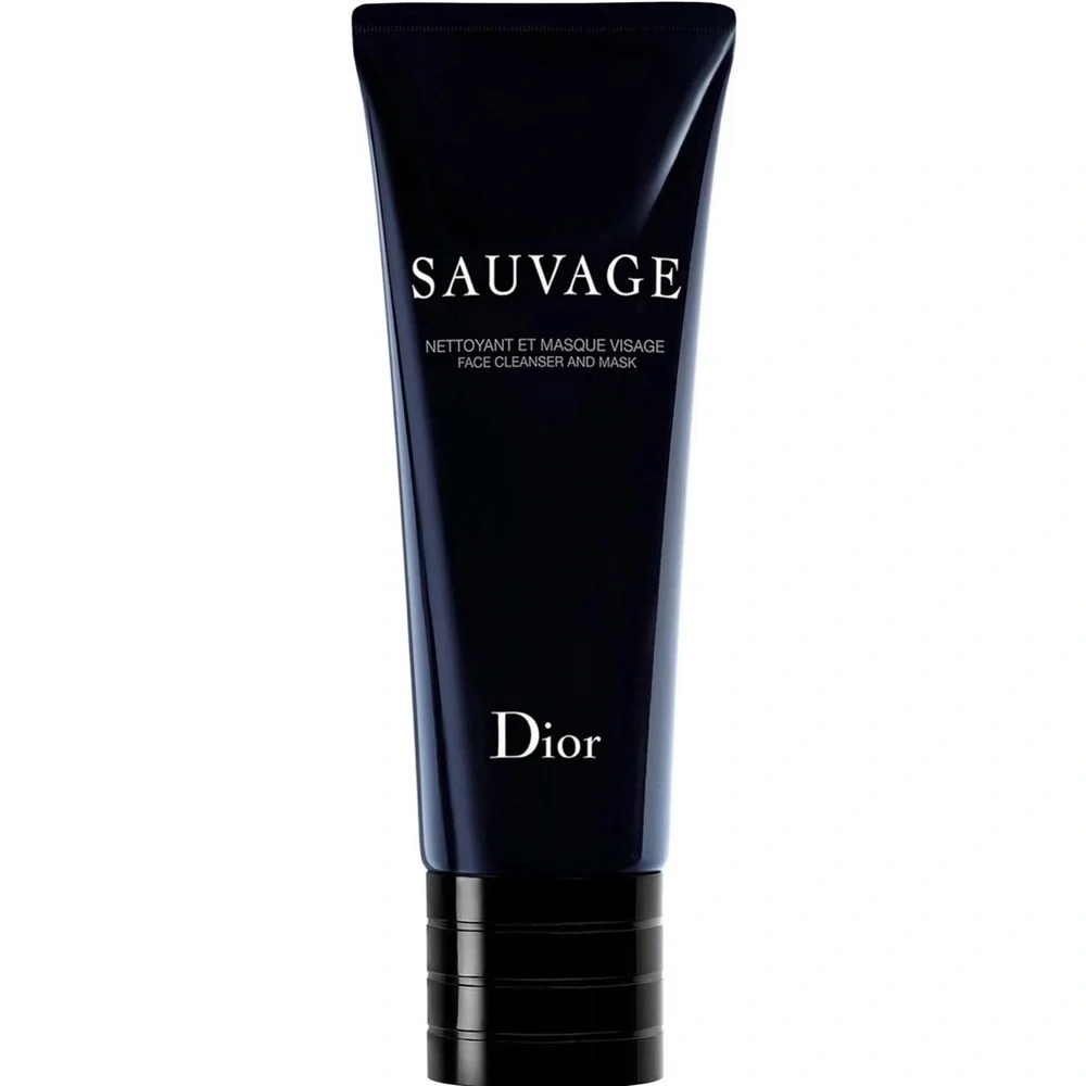 Dior - Sauvage Purifying Face Cleanser & Mask | Sealed - 120mL | All Skin Types